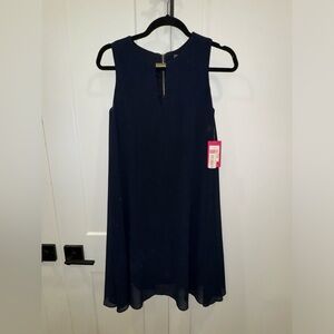 Vince Camuto Navy dress NWT